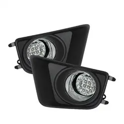 Spyder Auto 5075154 Led Fog Lights; W/Switch; Clear; 1