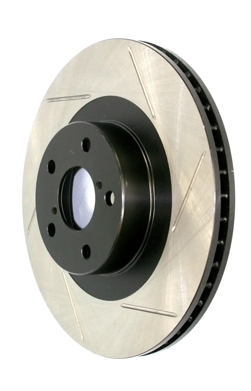 Stoptech 126.42055Sr Front Right Slotted Sport Brake Rotor 1