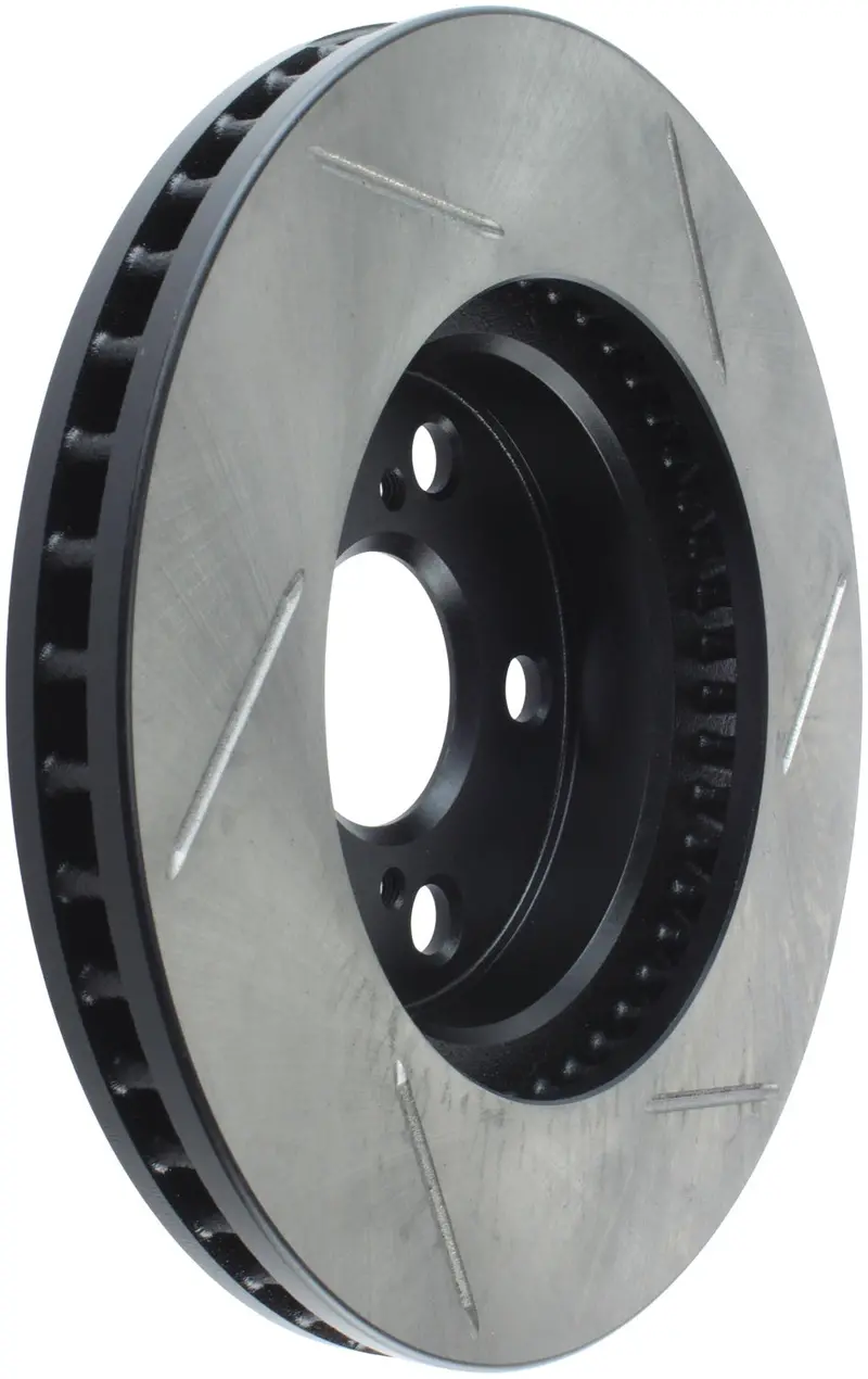 Stoptech 126.44172Sr Front Right Sport Slotted Brake Rotor 1