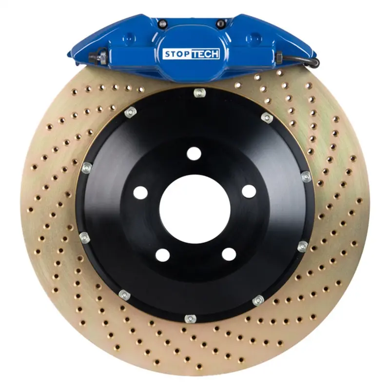 Stoptech Big Brake Kit – Two-Piece Rear Rotors With Performance Calipers (Model 83.837.0023.24) 1