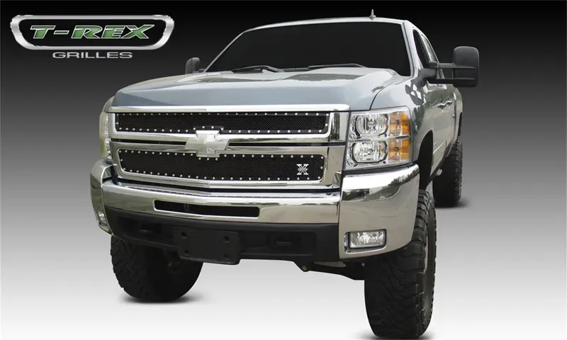 T-Rex 6711121 X-Metal Studded Mesh Grille – Bold Front End Enhancement 1